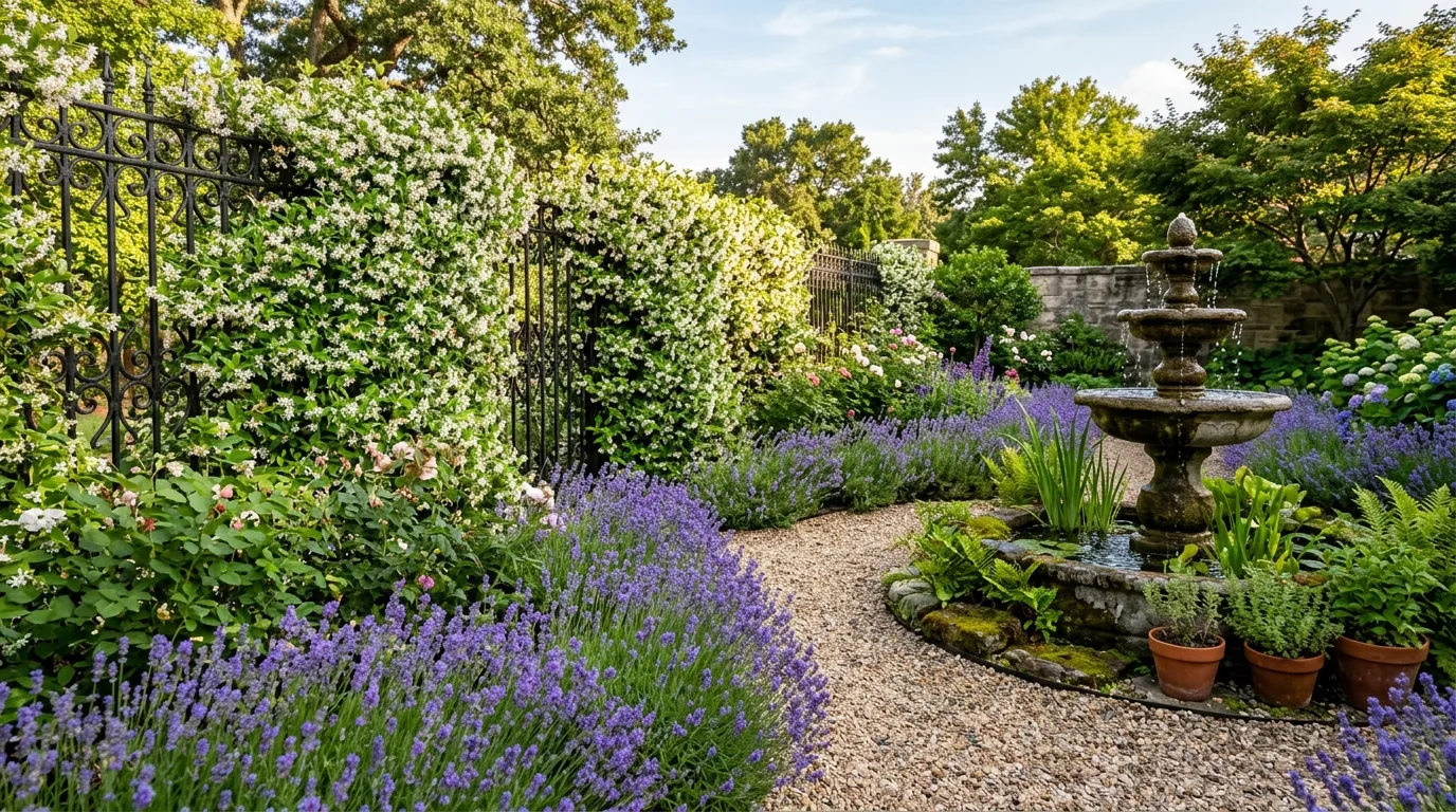 Modern Enclosed Patio Garden